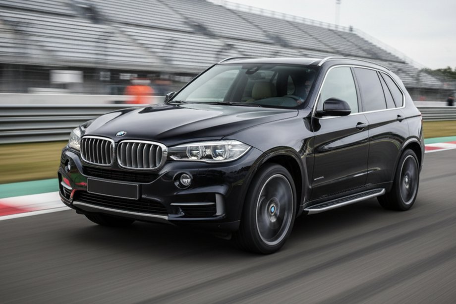 BMW X5 F15 2013–2018 Sidosteg Fullmond (2 st, aluminium) Image
