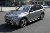BMW X5 F15 2013–2018 Sidosteg Vision New Black (2 st, aluminium) foto 1