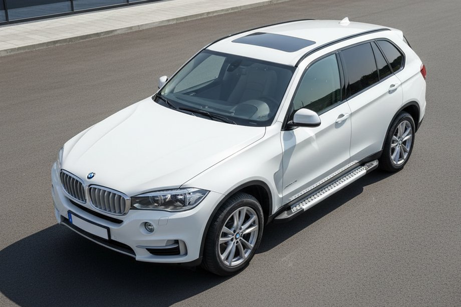 BMW X5 F15 2013–2018 Sidosteg Vision New Grey (2 st, aluminium) Image