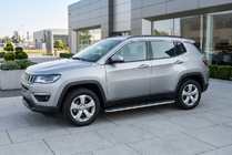 Jeep Compass 2016– Sidotrösklar Bosphore Grey (2 st, aluminium) foto 1