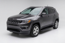 Jeep Compass 2016– Sidosteg Bosphore Black (2 st, aluminium) foto 1
