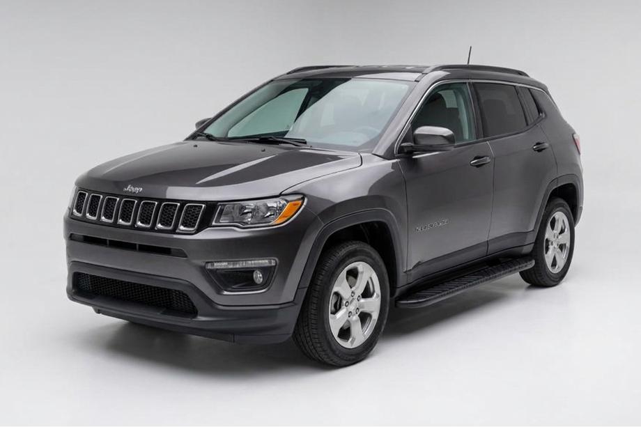 Jeep Compass 2016– Sidosteg Bosphore Black (2 st, aluminium) Image