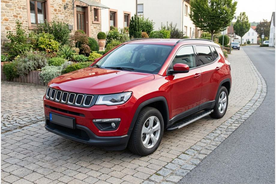 Jeep Compass 2016– Sidosteg Duru (2 st, aluminium) Image