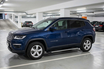 Jeep Compass 2016– Sidosteg Maya V1 (2 st, aluminium) foto 1