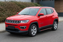 Jeep Compass 2016– Sidosteg Maya Red (2 st, aluminium) foto 1