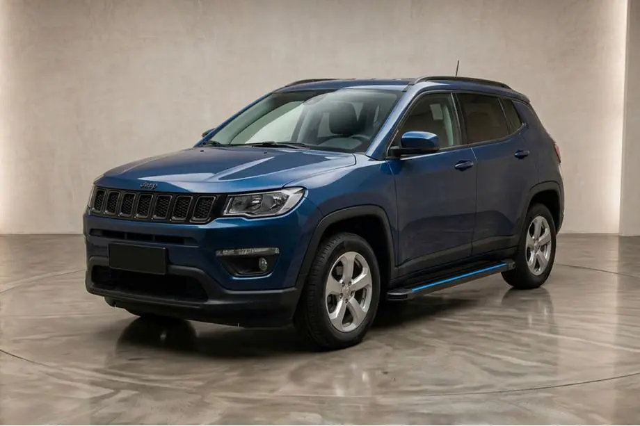 Jeep Compass 2016– Sidosteg Maya Blue (2 st, aluminium) Image