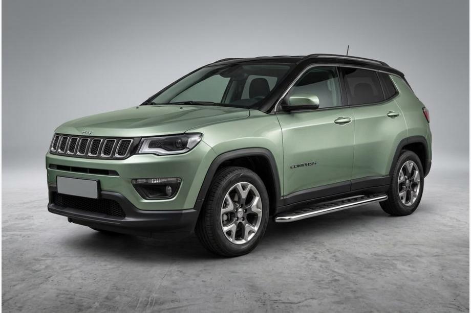 Jeep Compass 2016– Sidosteg Maydos V1 (2 st, aluminium) Image