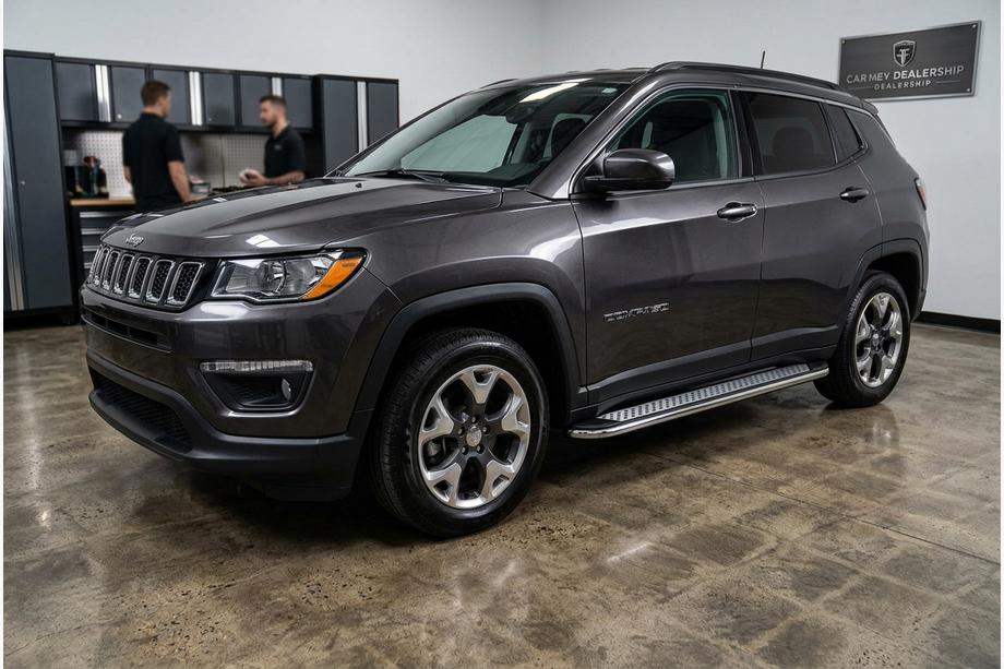 Jeep Compass 2016– Sidosteg Maydos V2 (2 st, aluminium) Image