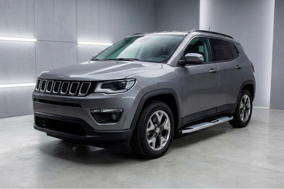 Jeep Compass 2016– Mevsim Grey sidosteg (2 st, aluminium) Image