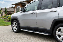 Jeep Compass 2016– Sidosteg Fullmond (2 st, aluminium) foto 1