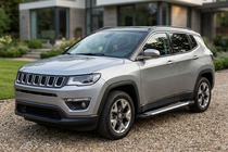 Jeep Compass 2016– Sidosteg Line (2 st, aluminium) foto 1