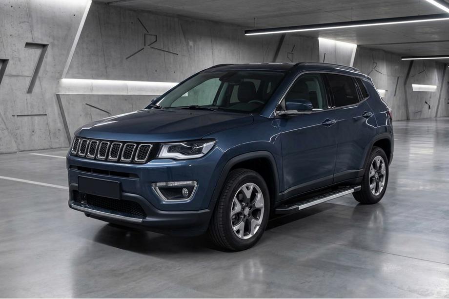 Jeep Compass 2016– Sidosteg RedLine (2 st, aluminium) Image