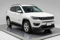 Jeep Compass 2016– Sidosteg Tayga Black (2 st, aluminium) foto 1