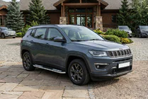 Jeep Compass 2016– Sidosteg Tayga V2 (2 st, aluminium) foto 1
