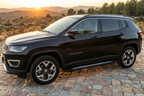 Jeep Compass 2016– Sidosteg Vision New Black (2 st, aluminium) foto 1