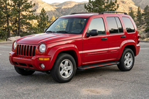 Jeep Cherokee/Liberty 2002–2007 Sidosteg Maya Red (2 st, aluminium) foto 1