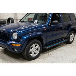 Sidosteg Maya Blue (2 st, aluminium) Jeep Cherokee/Liberty 2002–2007 foto 1