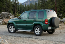 Jeep Cherokee/Liberty 2002–2007 Sidosteg Vision New Grey (2 st, aluminium) foto 1