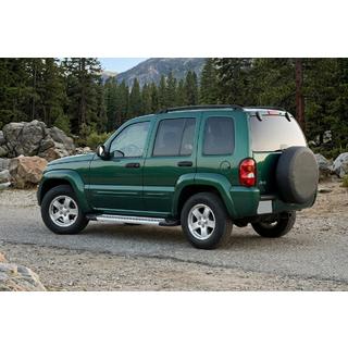 Sidosteg Vision New Grey (2 st, aluminium) Jeep Cherokee/Liberty 2002–2007 foto 1
