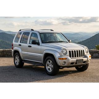 Boshpore Black sidosteg (2 st, aluminium) Jeep Cherokee/Liberty 2002–2007 foto 1