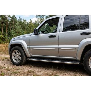 Sidosteg Maydos V1 (2 st, aluminium) Jeep Cherokee/Liberty 2002–2007 foto 1