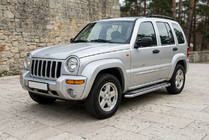 Jeep Cherokee/Liberty 2002–2007 Sidosteg Maydos V2 (2 st, aluminium) foto 1