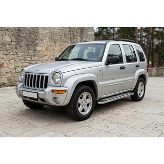 Sidosteg Maydos V2 (2 st, aluminium) Jeep Cherokee/Liberty 2002–2007 foto 1