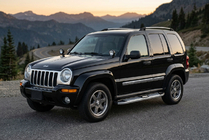 Jeep Cherokee/Liberty 2002–2007 Mevsim Grey sidosteg (2 st, aluminium) foto 1