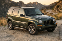 Jeep Cherokee/Liberty 2002–2007 Sidosteg BlackLine (2 st, aluminium) foto 1