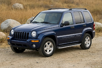 Jeep Cherokee/Liberty 2002–2007 Sidosteg Fullmond (2 st, aluminium) foto 1