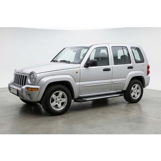 Sidosteg Line (2 st, aluminium) Jeep Cherokee/Liberty 2002–2007 foto 1
