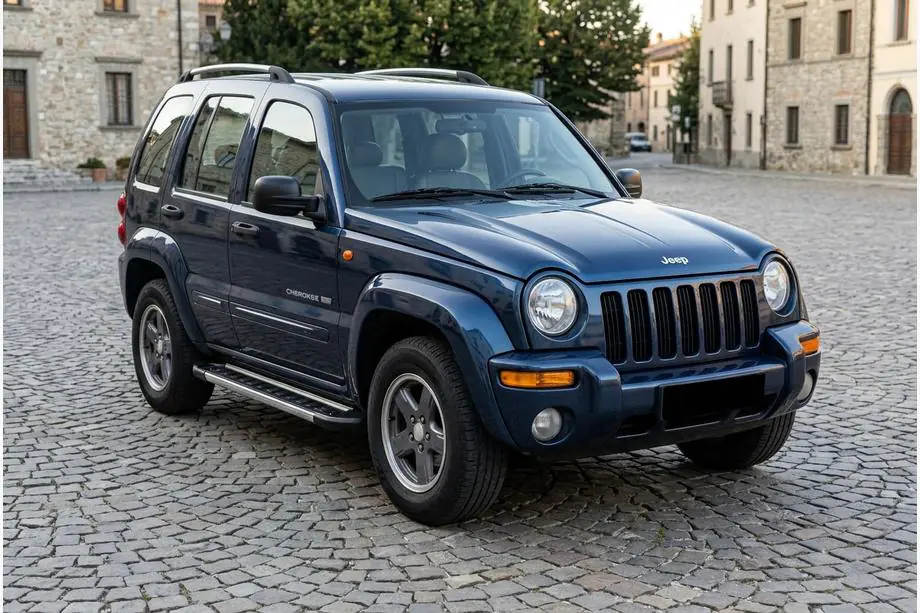 Jeep Cherokee/Liberty 2002–2007 Sidosteg RedLine (2 st, aluminium) Image