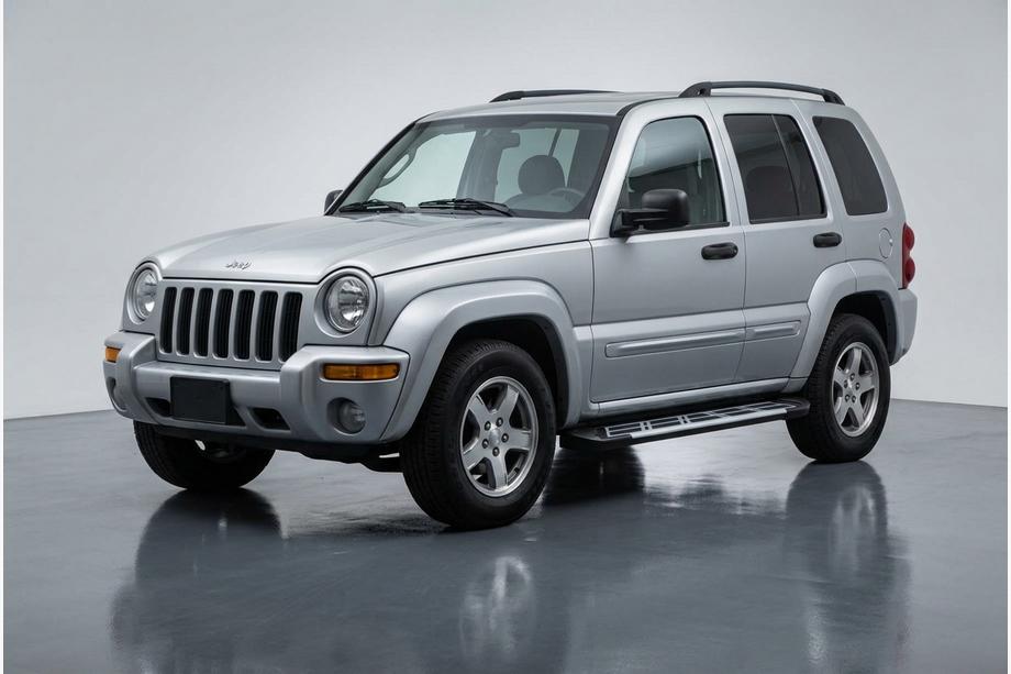 Jeep Cherokee/Liberty 2002–2007 Sidosteg Sunrise (2 st, aluminium) Image