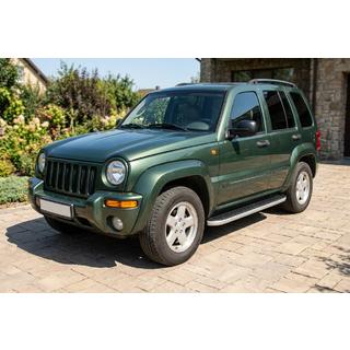 Sidosteg Tayga Grey (2 st, aluminium) Jeep Cherokee/Liberty 2002–2007 foto 1
