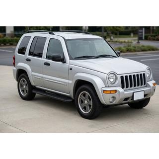 Sidosteg Tayga Black (2 st, aluminium) Jeep Cherokee/Liberty 2002–2007 foto 1