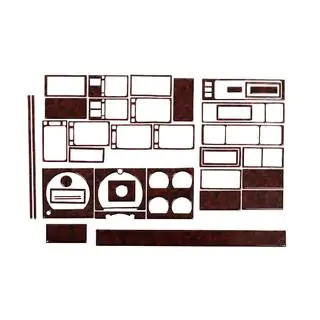 Instrumentpanellister (trälook)