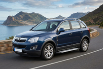 Opel Antara 2006–2017 Sidosteg Vision New Grey (2 st, aluminium) 2016-2018 foto 1