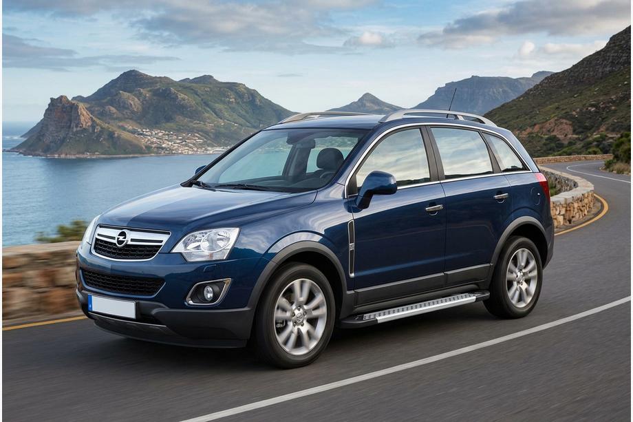 Opel Antara 2006–2017 Sidosteg Vision New Grey (2 st, aluminium) 2016-2018 Image