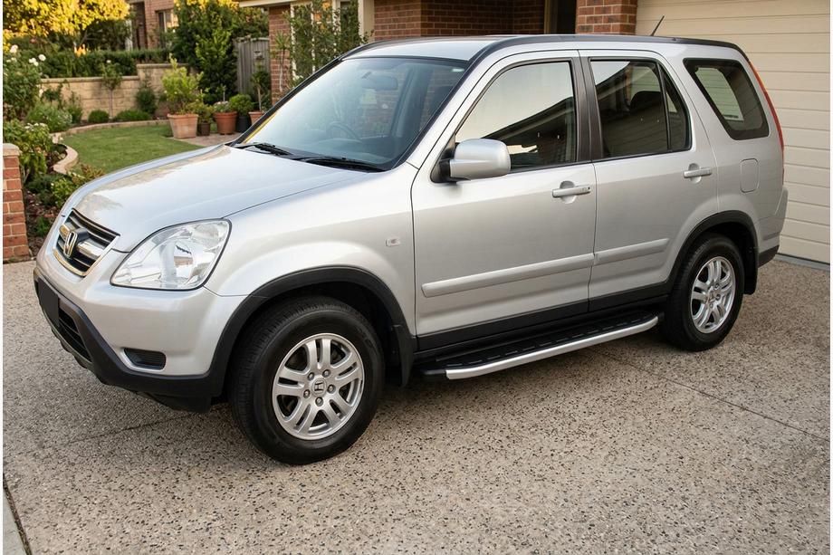Honda CRV 2001–2006 Sidosteg Fullmond (2 st, aluminium) Image