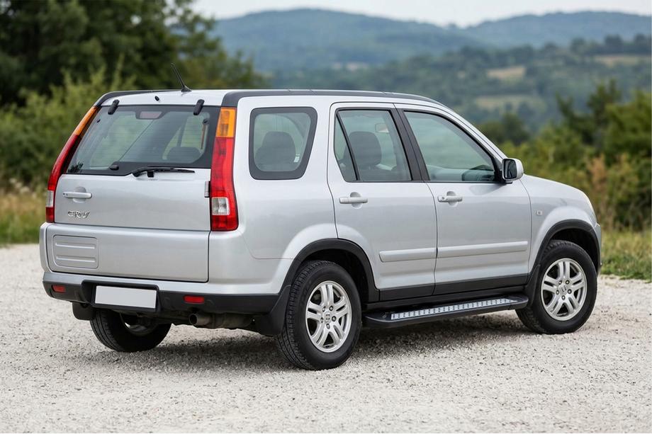 Honda CRV 2001–2006 Sidosteg Vision New Black (2 st, aluminium) Image