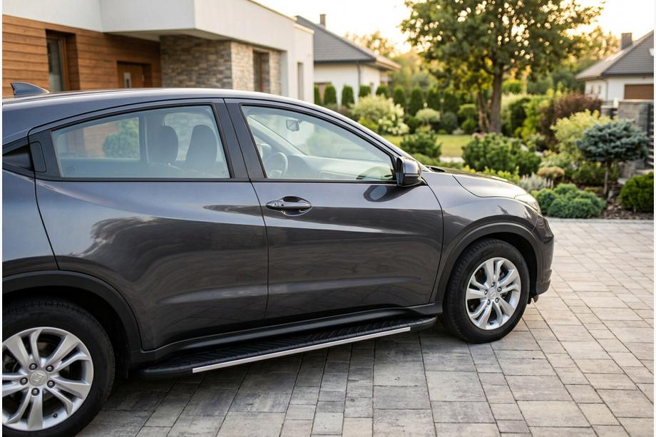 Honda HR-V 2014–2021 Sidotrösklar Bosphore Grey (2 st, aluminium) Image
