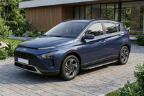 Hyundai Bayon 2021– Sidotrösklar Bosphore Grey (2 st, aluminium) foto 1