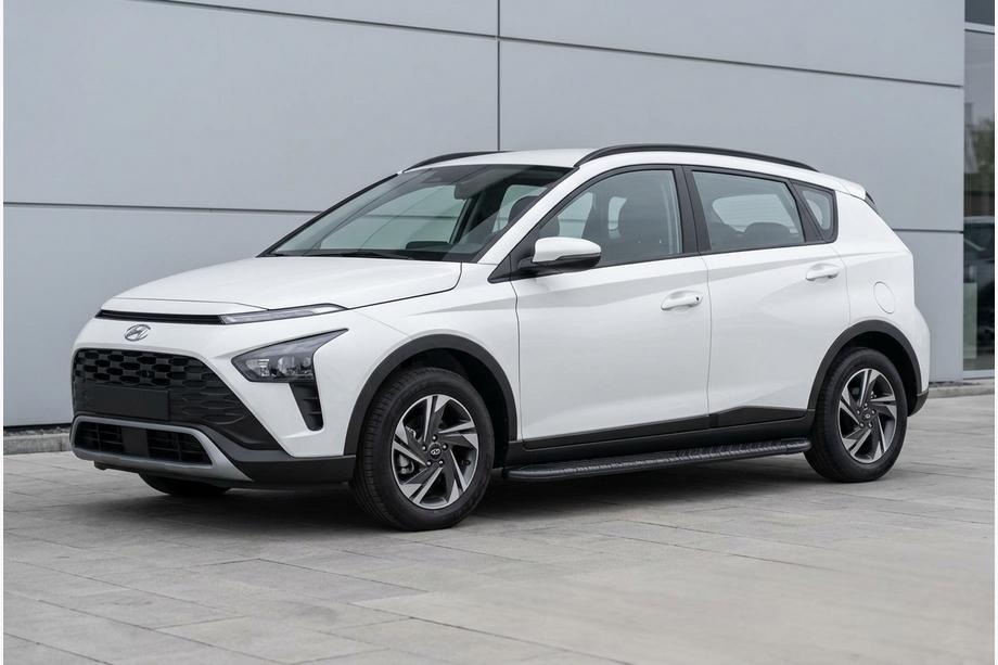 Hyundai Bayon 2021– Sidosteg Bosphore Black (2 st, aluminium) Image