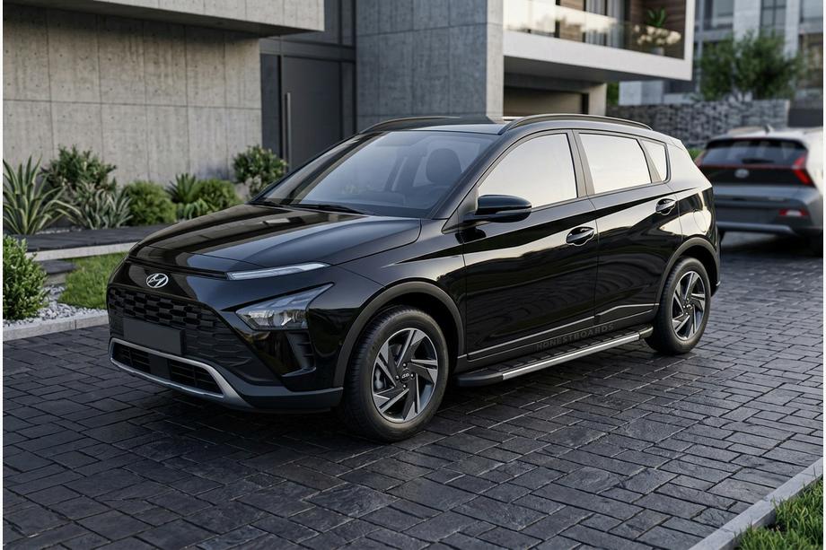 Hyundai Bayon 2021– Sidosteg Bosphore Duru (2 st, aluminium) Image