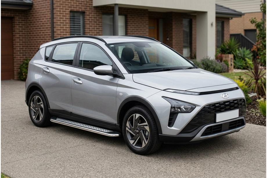 Hyundai Bayon 2021– Sidosteg Maydos V2 (2 st, aluminium) Image