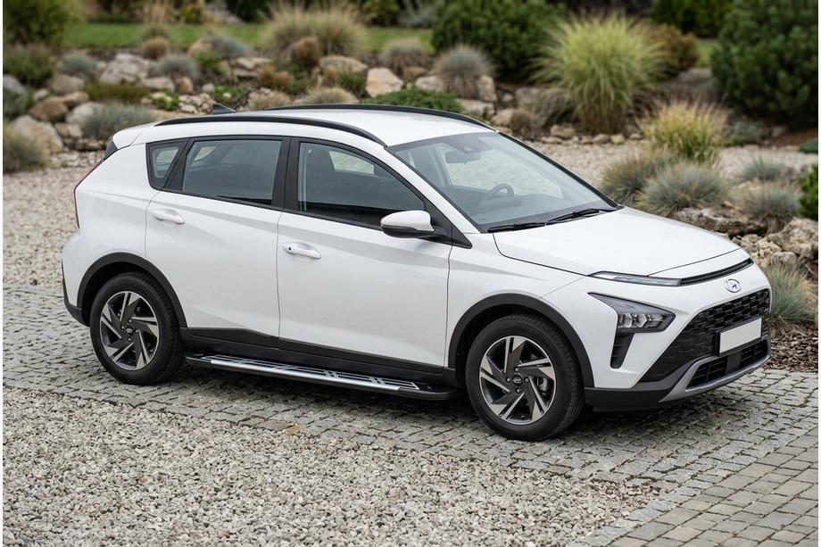Hyundai Bayon 2021– Sidosteg Sunrise (2 st, aluminium) Image