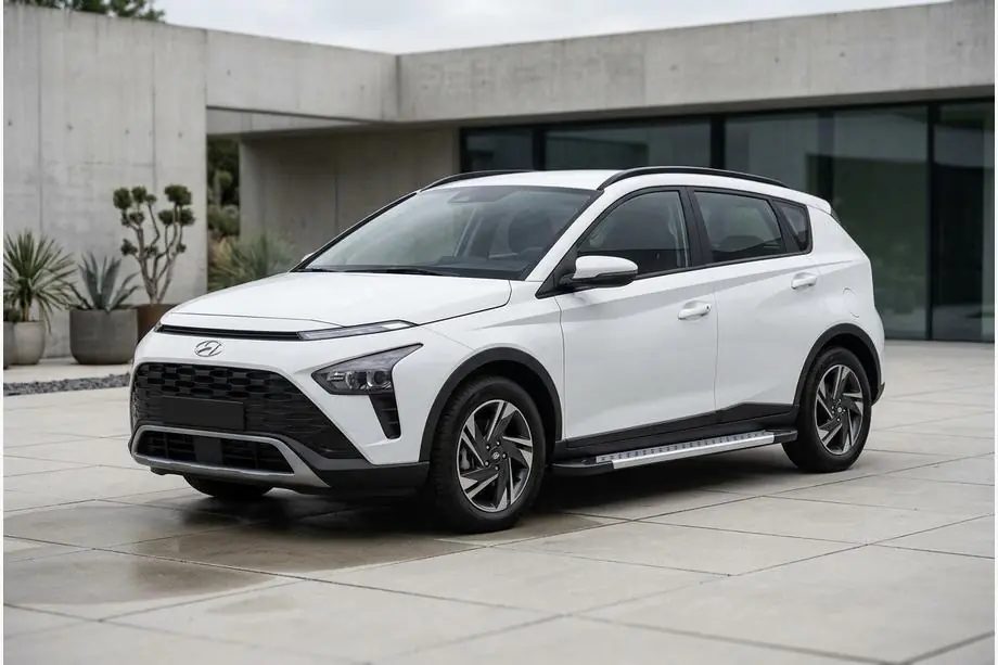 Hyundai Bayon 2021– Sidosteg Vision New Grey (2 st, aluminium) Image