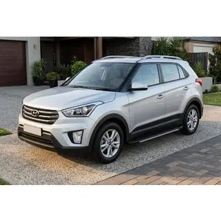 Sidotrösklar Bosphore Grey (2 st, aluminium) Hyundai Creta 2014–2020 foto 1