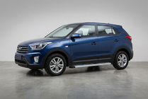 Hyundai Creta 2014–2020 Sidosteg Maya V2 (2 st, aluminium) foto 2