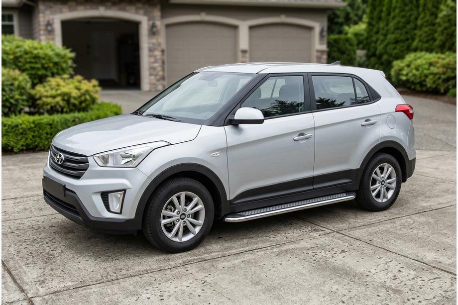 Hyundai Creta 2014–2020 Sidosteg Maydos V2 (2 st, aluminium) Image